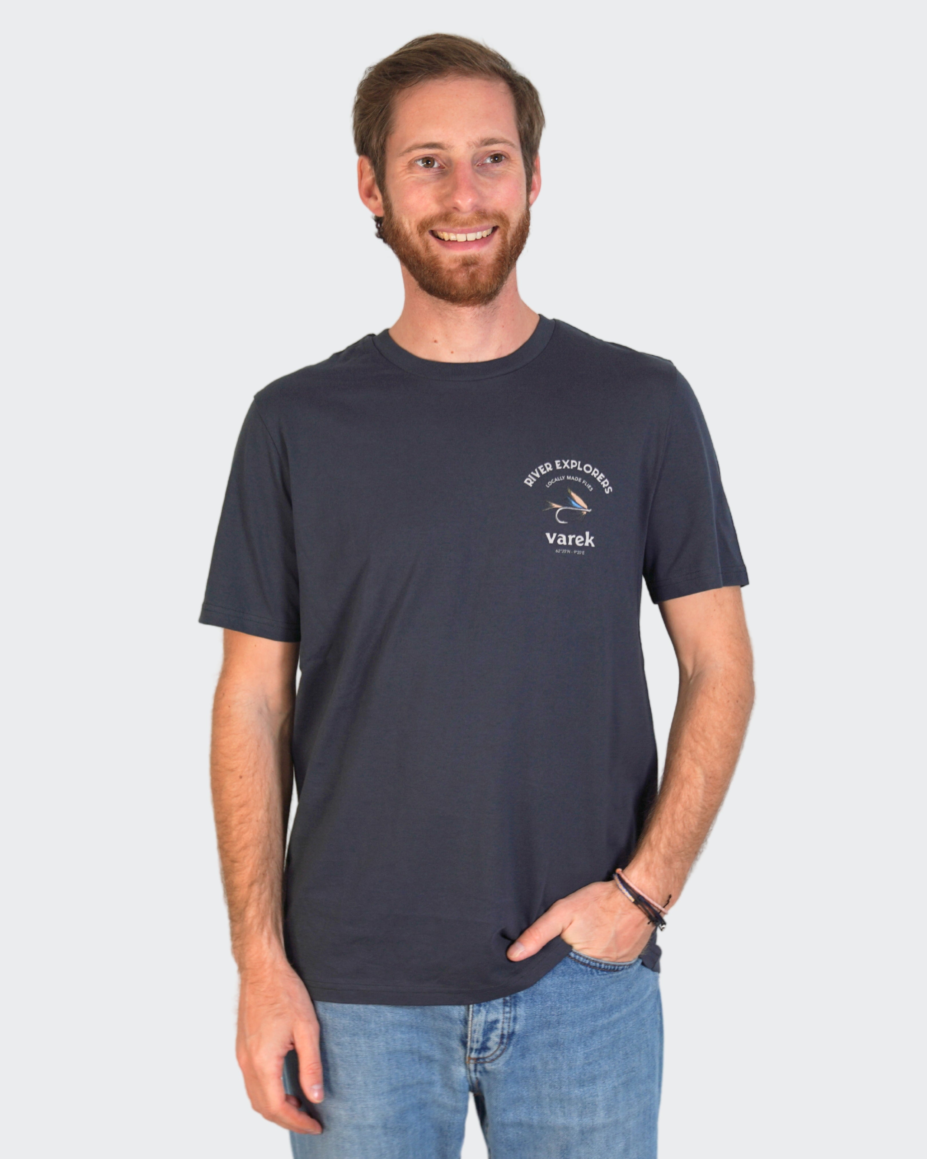 T-shirt 100% coton unisexe : River explorers