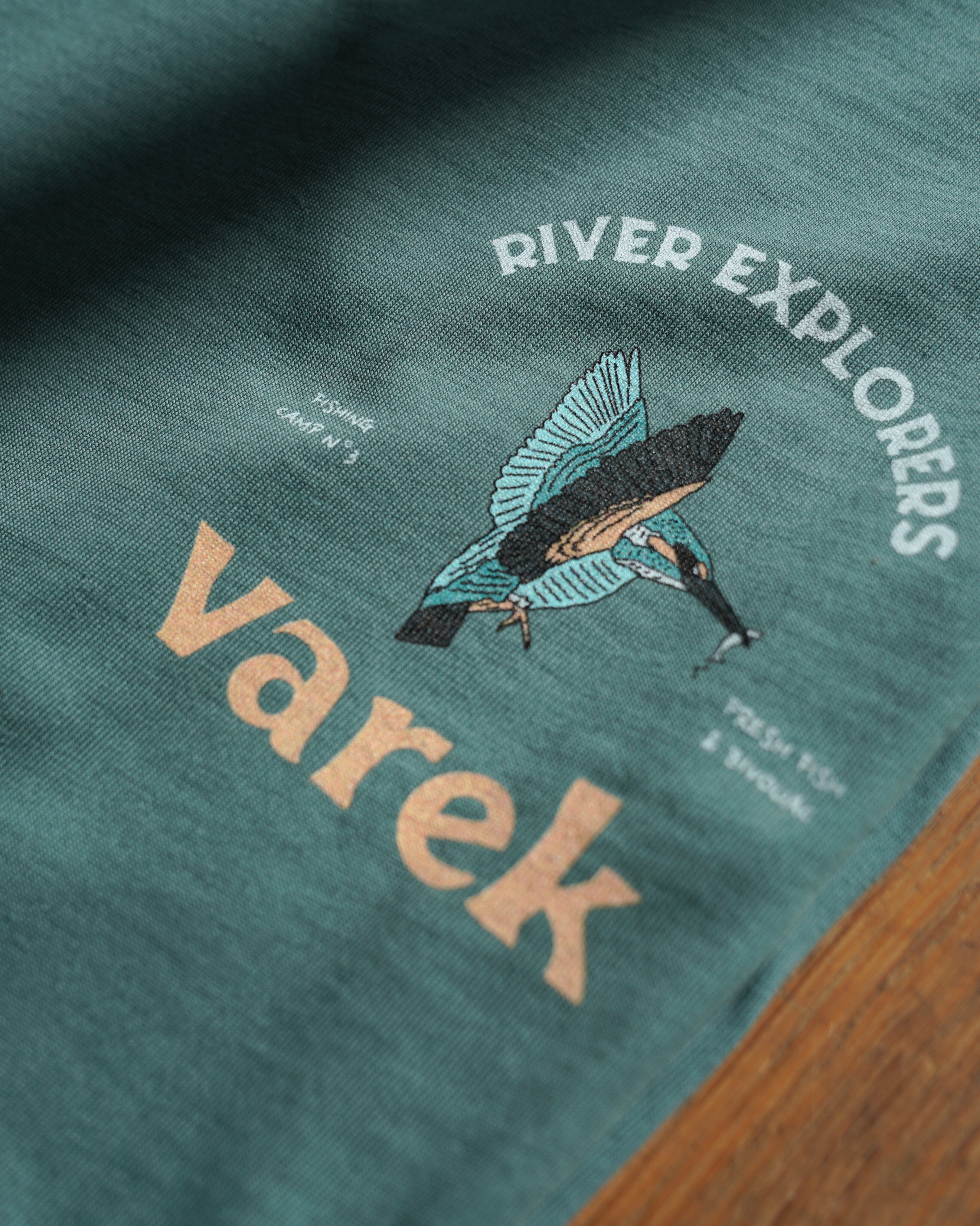 T-shirt unisexe 100% coton : Kingfisher