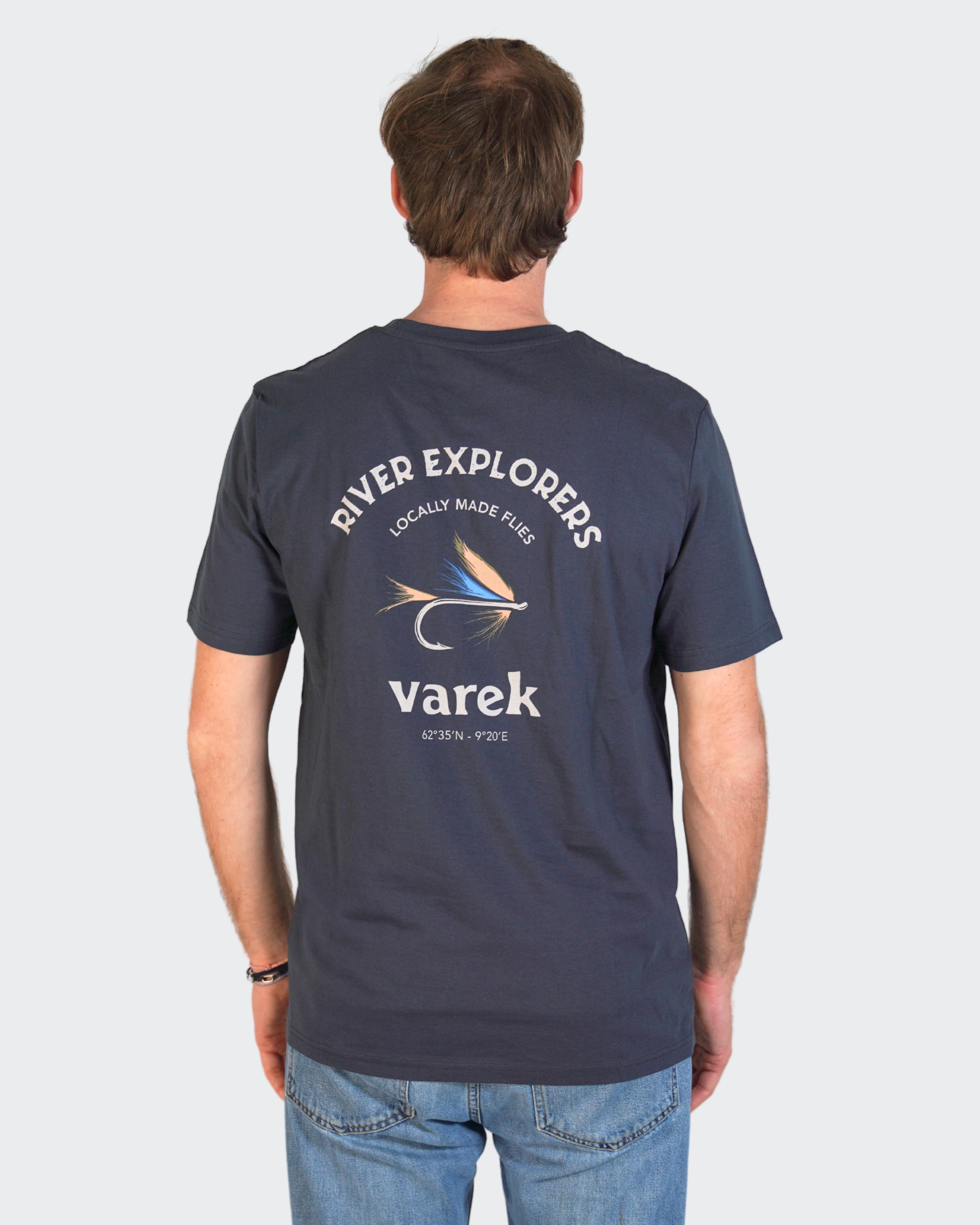 T-shirt 100% coton unisexe : River explorers