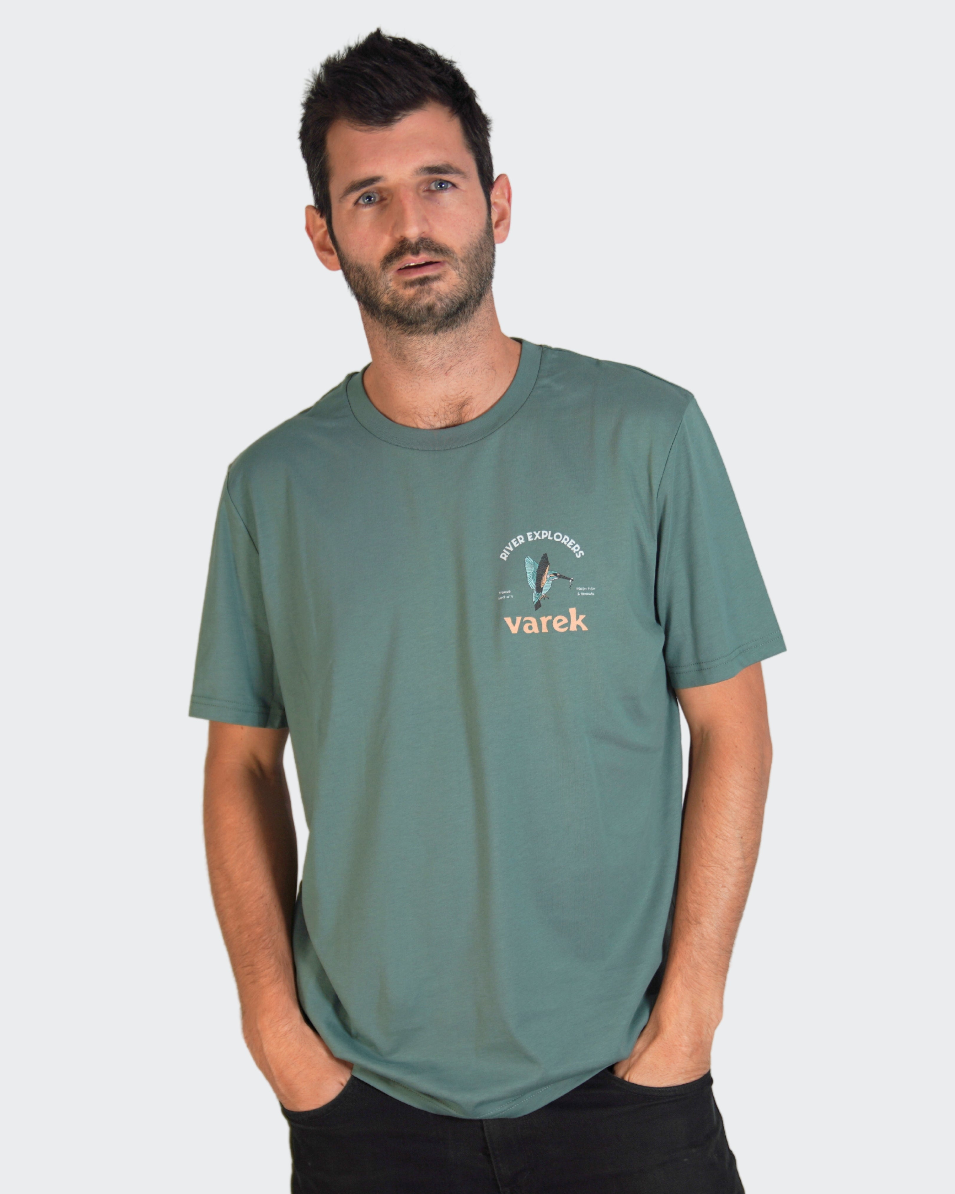 T-shirt unisexe 100% coton : Kingfisher